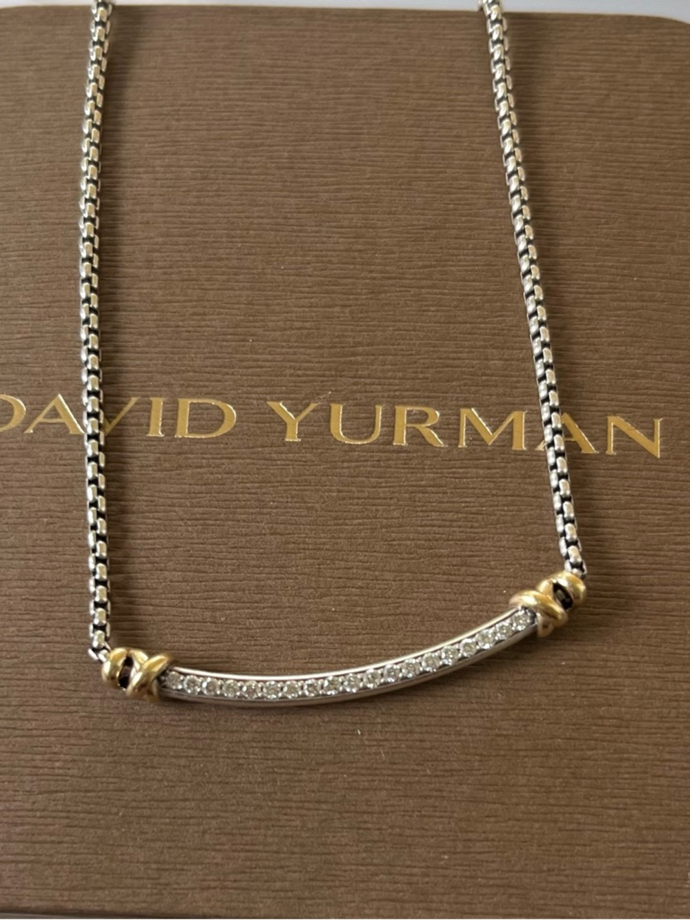 David Yurman Petite Helena Wrap Station Necklace